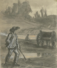 Une heure une &oelig;uvre, les illustrations du Meunier d'Angibault par Maurice Sand, au Moulin d'Angibault